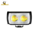 BAOBAO Lighting Systems BB1813 2 Lens White Yellow Dual Color Mini Fog H27 Lamp Lights for Luces Led Para Moto Motorbike Light - Image 3