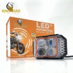 BAOBAO 4 led High Brightness Flash Mini Driving Lighting Systems Dual Len Light Bike Moto Headlights For Motorcycle BB2208 - Image 4