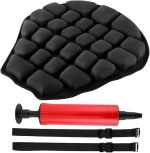 Air Cushion – Seat Comfort – Back Pain – Ventilated – Touring Long Rides – Adjustable – Breathable