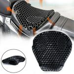 HONEYCOMB Motorcycle Cushion – Gel Seat Comfort – Mesh Fabric Cover – Ventilated – Touring - Image 9
