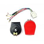 JE 18 Sounds Magical Bike and Scooter Silver HORN (12v) with Fitment Accesories - Image 3