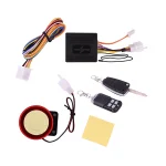 Motorcycle Remote Security Lock Anti Theft Alarm System For Bike Motorcycle Self Starter Bikes with Jack Knife Key - Image 2