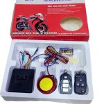 Motorcycle Remote Security Lock Anti Theft Alarm System For Bike Motorcycle Self Starter Bikes with Jack Knife Key