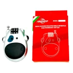 Aow Attractive Offer World Helmet Lock for Bike Lock/Number Lock for Helmet/Extendable Cable Lock/Password Lock Telescopic Wire Rope