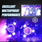 MOTOLED Exploradoras Para Moto Luces Foco Led Azul Amarillo Blanco DRL 60W 10000LM - Image 5