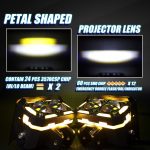 MOTOLED Motorcycle Spotlights Headlights Powerful 50 60 70 80 100 140 180 Watts 10000 20000Lumens - Image 4