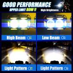 MOTOLED Motorcycle Spotlights Headlights Powerful 50 60 70 80 100 140 180 Watts 10000 20000Lumens - Image 3