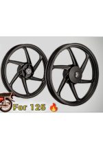 Motorcycle Honda CG125 Star Alloy Rim Front Rear With Hub Plates - Image 4
