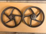 Motorcycle Honda CG125 Star Alloy Rim Front Rear With Hub Plates - Image 2