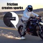 Shoe Spark Cover – Sparking Kit – Bicycle Motorcycle Rider - Image 2