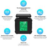 TPMS Tire Pressure Monitoring System Solar Charging Air Temperature Sensor Alarm Warning Tyre Motorcycle - Image 11