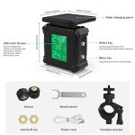 TPMS Tire Pressure Monitoring System Solar Charging Air Temperature Sensor Alarm Warning Tyre Motorcycle - Image 8