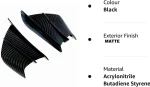 Motorcycle Garnish MG02 – Wing Spoiler Trim Fairing Winglet – Honda CB150F Suzuki GR150 Yamaha YBR - Image 3
