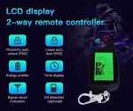 CK Two way Alarm System Passive Key Less Entry LCD Display Remote Motorcycle High Quality - Image 4