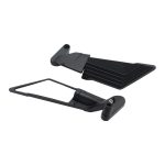 Side View Mirrors SVM38 – Kawasaki H2 Wing Style Big Rear Mirror – CNC Machined – Motorcycle - Image 3