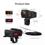 Mobile Charger MC08 – Dual USB Type C Port – Quick QC 3.0 Temperature Voltmeter – Motorcycle - Image 8