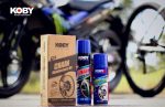 KOBY Chain Maintenance Kit Chain Cleaner Chain Lube Cleaning Brush Cloth - Image 6