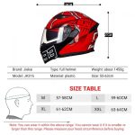 JIEKAI JK-902 Q7-93 Uplift Dual Visor Helmet DOT - Image 5