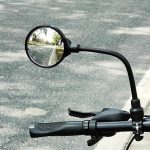 Bike Mirror, Adjustable Bike Mirrors Handlebar Rearview Mirror, Acrylic Convex Round Bike Rear View Mirrors for Handlebars, Bicycle Mirror For E-bike Scooter - Image 4