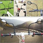 Bike Mirror, Adjustable Bike Mirrors Handlebar Rearview Mirror, Acrylic Convex Round Bike Rear View Mirrors for Handlebars, Bicycle Mirror For E-bike Scooter - Image 7