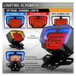 Motorcycle Tail Brake Light Motorcycle Accessories Integration LED Tail Light Brake Light Stop Turn Signal Direction Blinker for cd 70  CG125 - Image 7
