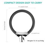 Allnice Mini Bike Lock Cable Portable Anti-Theft Bike Bicycle Lock Security Cycling Cable Lock Zinc Alloy Senior Waterproof Travel Luggage Locks Helmet Lock - Image 10