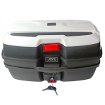 JDR Top Box 45 Liter Dual Color Red Black Back Box with Backlight High Quality Unbreakable ABS - Image 7
