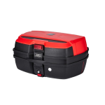JDR Top Box 45 Liter Dual Color Red Black Back Box with Backlight High Quality Unbreakable ABS - Image 5
