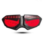 Motorcycle  Brake Tail Light Integrated Turn Signals Motorcycle Integrated Brake Tail Running Light Turn Signal Lamp Waterproof - Image 4