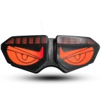 Motorcycle  Brake Tail Light Integrated Turn Signals Motorcycle Integrated Brake Tail Running Light Turn Signal Lamp Waterproof - Image 2