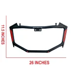 Motorcycle Safe guard E100 Universal fitting Heavy Duty With Anti Rust ABS Coating - Image 3