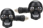 Motorcycle Light,12V Skull Head LED Turn Signal Motorcycle Lights | Waterproof Turn Signal Skeleton Auxiliary Lighting Car Accessories for Diving Street Truck - Image 2