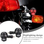 Motorcycle Light,12V Skull Head LED Turn Signal Motorcycle Lights | Waterproof Turn Signal Skeleton Auxiliary Lighting Car Accessories for Diving Street Truck - Image 4