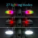 Motorcycle Accessories Colorful Motorcycle LED Turn Signal Light with Bright Arrow Projector Lamp - Image 3