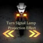 Motorcycle Accessories Colorful Motorcycle LED Turn Signal Light with Bright Arrow Projector Lamp - Image 8