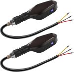 Motorcycle Accessories Colorful Motorcycle LED Turn Signal Light with Bright Arrow Projector Lamp