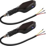 Motorcycle Accessories Colorful Motorcycle LED Turn Signal Light with Bright Arrow Projector Lamp