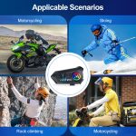 Y10 Motorcycle Helmet Headset Bluetooth 5.3 Voice Contro Motorcycle Wireless Hands-on Talking Headset Waterproof - Image 6