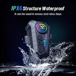 Y10 Motorcycle Helmet Headset Bluetooth 5.3 Voice Contro Motorcycle Wireless Hands-on Talking Headset Waterproof - Image 9