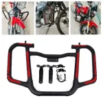 Motorcycle Safe Guard E101 Leg Protection Universal 16 Gauge With Anti Rust ABS Coating For SUZUKI HONDA YBR - Image 3