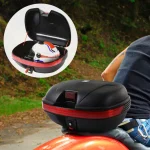 Moto Box Universal Motorcycle Side Tool Box Luggage Hard Case Small Motorcycle Tail Box - Image 5