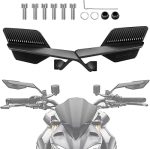 Stealth Max Wing Mirrors Kawasaki Ninja Universal Motorcycle Side Rear View Mirror - Image 3