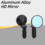 Mini Motorcycle Rearview Mirror Rotatable Aluminum Alloy HD Anti-Glare Side Mirror Universal Motorcycle Accessories Manufactures - Image 7