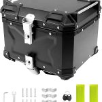 JDR Motorcycle Storage Box 45 Litres ABS Delivery Box /Motorcycle Luggage Box/Motorcycle top  Box