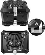 JDR Motorcycle Storage Box 45 Litres ABS Delivery Box /Motorcycle Luggage Box/Motorcycle top  Box - Image 5