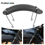 Motorcycle Mudguard Rear Fender for for Z900RS Retro Motorcycle Front Mudguard Tire Hugger Matt Black Front Mud Guard Shock - Image 6