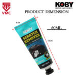 KOBY Scratch Remover 60ml Car Motorcycle Paint Scratch Repair Cream Universal - Image 5