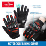 BSDDP Motorcycle Gloves Summer Mesh Breathable Motorcyclist Gloves Full Finger Men Women Touch Screen Motocross Riding Gloves - Image 5