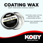 Koby Coating Wax For Motorcycle Car Jeep for Body Shine & Paint Protection